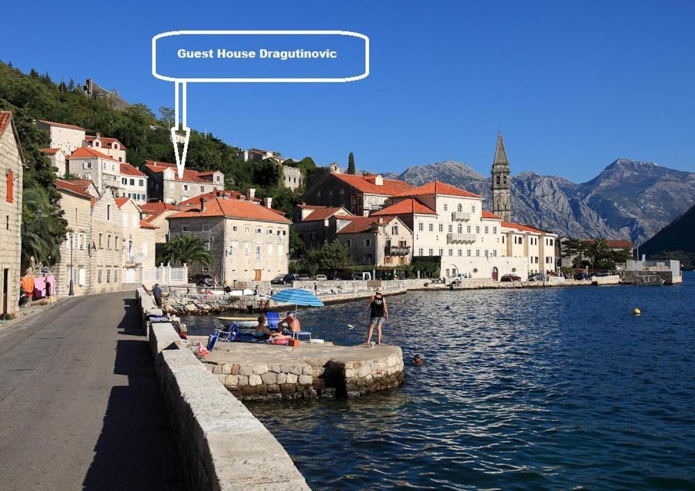 Guest House Dragutinovic Perast Eksteriør billede